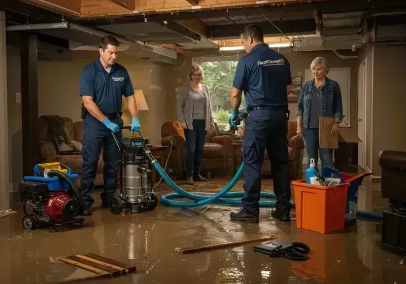 Basement Water Extraction and Removal Techniques process in Rowland, NC